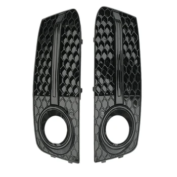 

Glossy Standard Style Fog Light Cover Grille Front Bumper Fog Light Frame For A4 B8 2009-2012