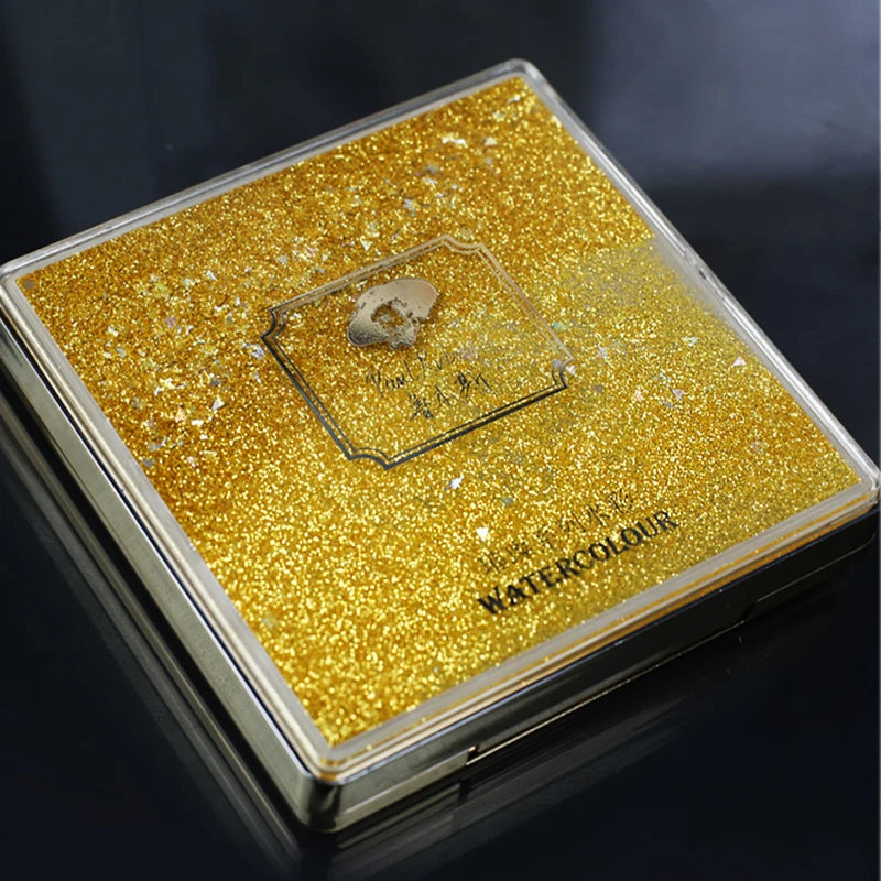 Online Rubens helle farbe mini tragetasche solide 12 aquarell malen set aquarell darstellung gold kompakte Kunst Liefert