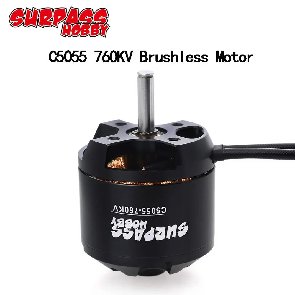 C5055 5055 760KV бесщеточный двигатель для Airpalne самолета мультикоптера|Детали и