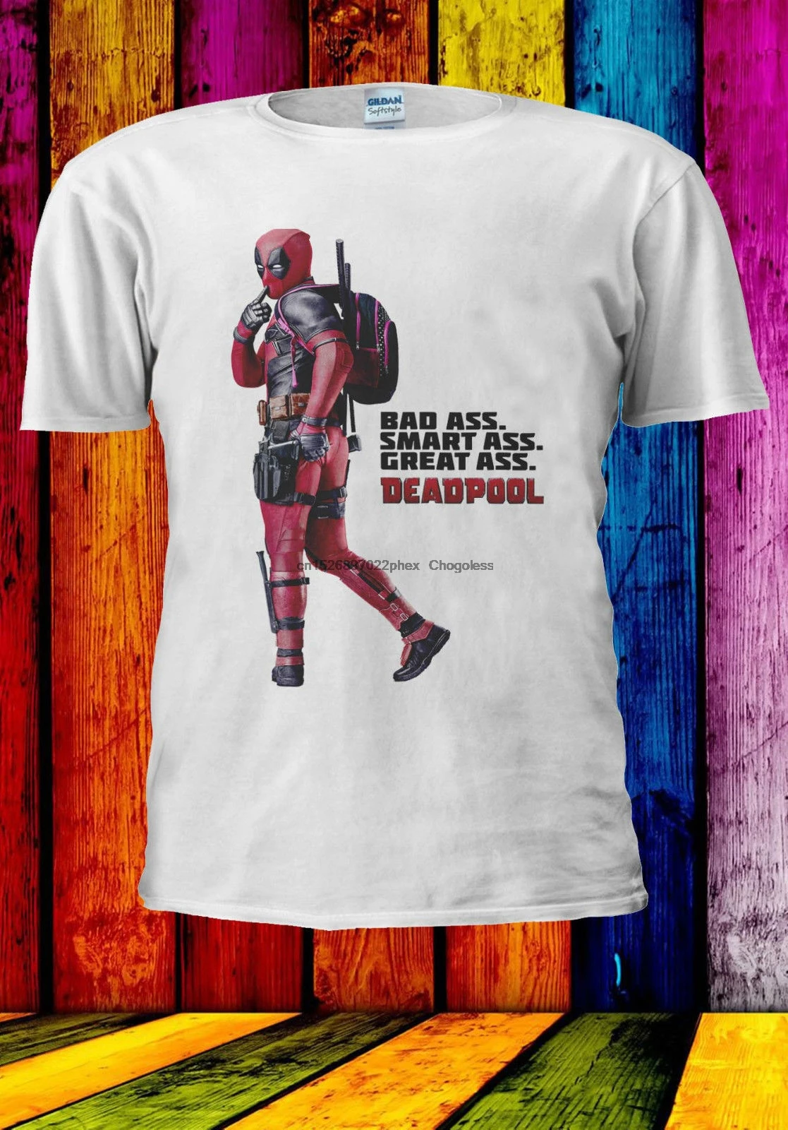 Безрукавка Deadpool Bad Smart Great As для мужчин и женщин унисекс 562 | Мужская одежда