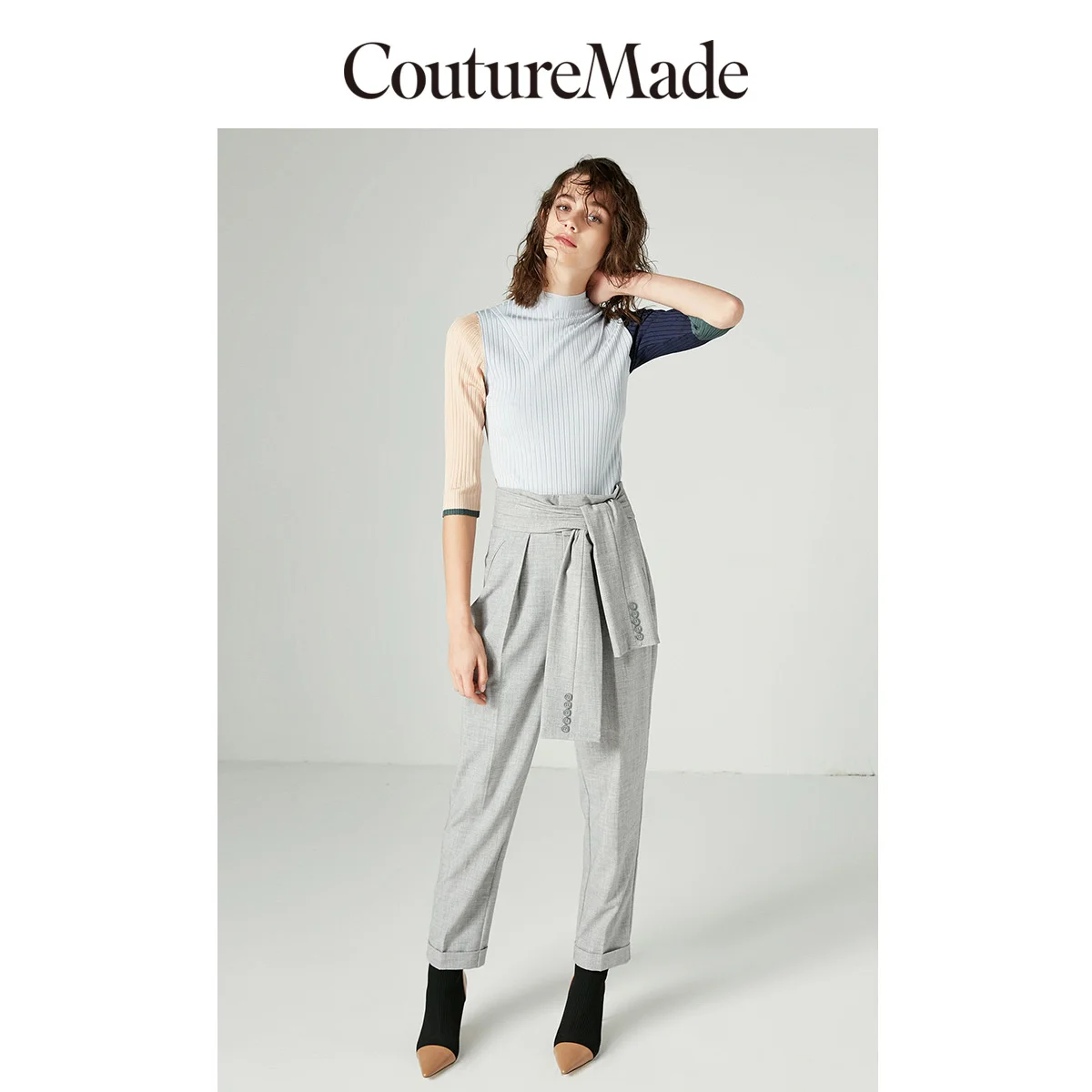 Vero Moda тонкий крой ассорти цветов 3/4 вязанные рукава | 318424520