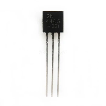 

100pcs/lot 2N4403 TO-92 4403 TO92 new triode transistor In Stock