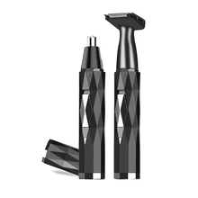 Электрический триммер для волос в носу, для лица, ушей, бровей, бритва для бритья для мужчин, USB перезаряжаемое средство для удаления волос из носа с миниатюрной бритвенной головкой