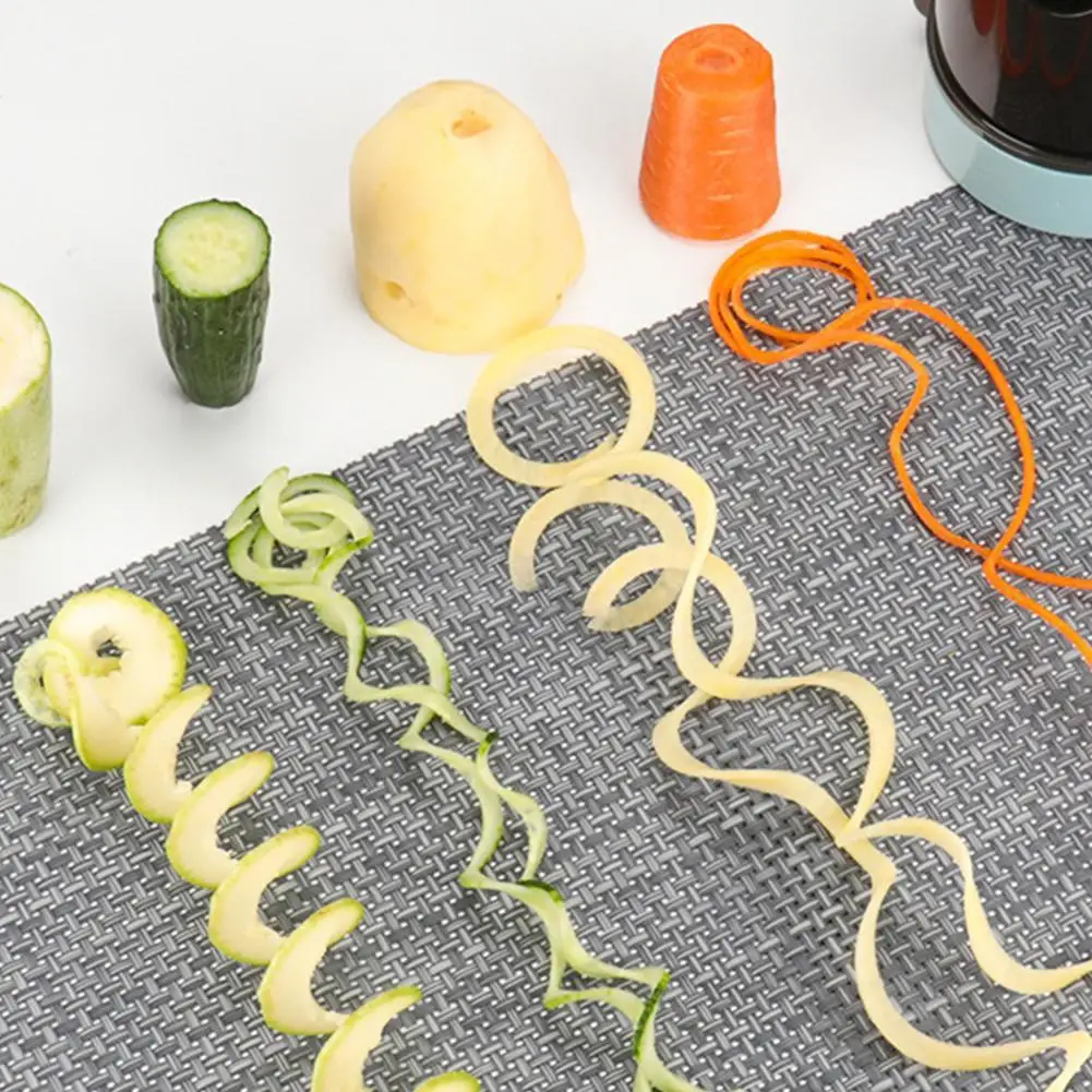 

Spiralizer Vegetable Slicer With 4 Rotating Blades Slicer Spaghetti Pasta Zucchini Maker Mandoline Noodles Cutter Y5O1