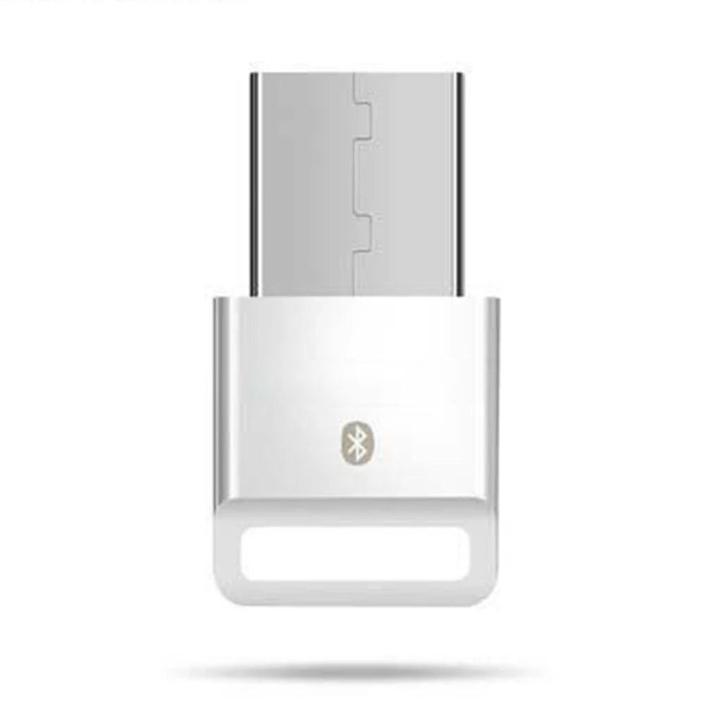 2 в 1 USB ключ Домашний Беспроводной передатчик bluetooth портативные наушники для ТВ ПК компьютер универсальный Аудио приемник адаптер - Цвет: Белый
