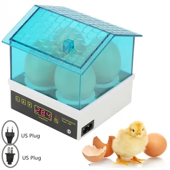 

Mini Digital Egg Incubator Automatic Eggs Hatcher with Eggtester Automatic Egg Turning Poultry Hatcher