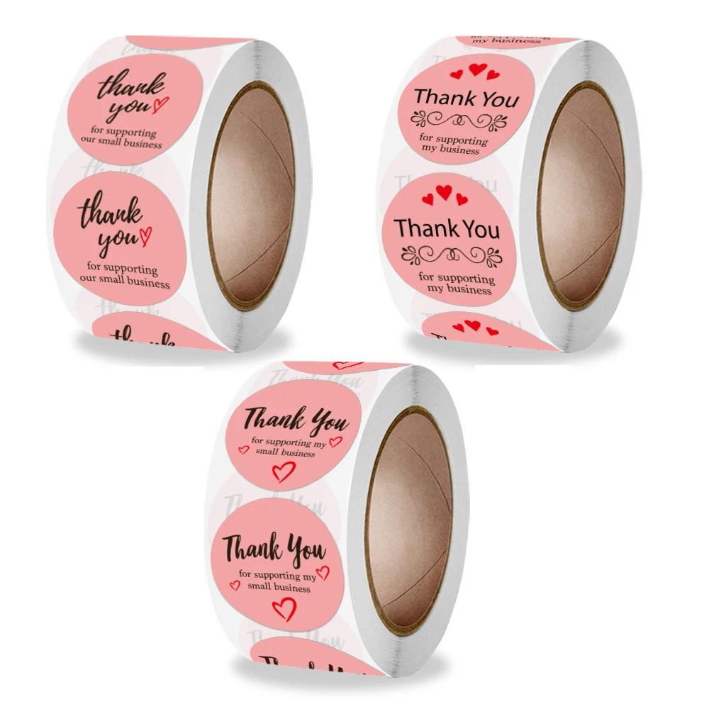 

Thank you Stickers Thank you for supporting our small business Stationary Stickers Gift Packing Envelope Seal