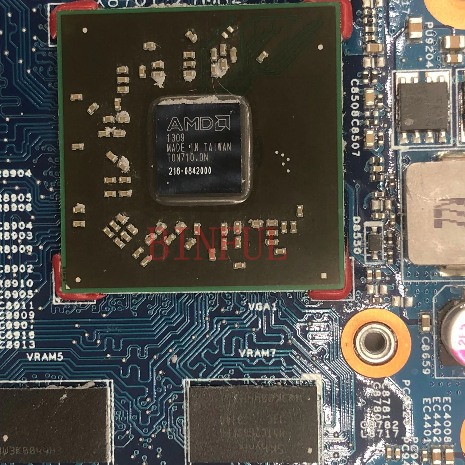 Для 721522-601 440 450 470 G0 Материнская плата ноутбука 12241-1 48.4YW05.011 8750 м 2 Гб PGA989 DDR3 полностью протестирована
