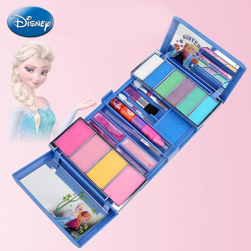 Платье принцессы для девочек Холодное сердце Disney макияж набор игрушек с