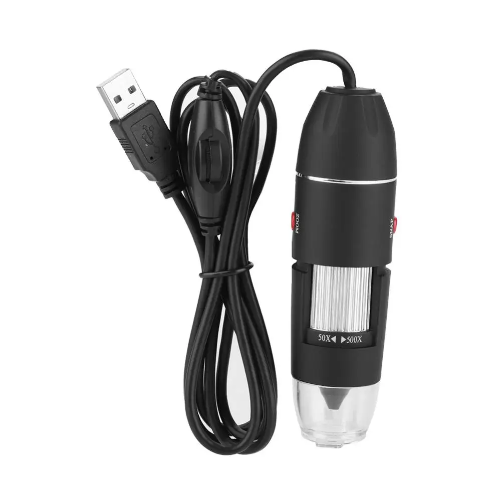 Цифровой USB микроскоп ручной электронный 500X лупа для ноутбука компьютера |