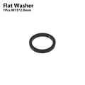 1Pcs M15x2mm Flat