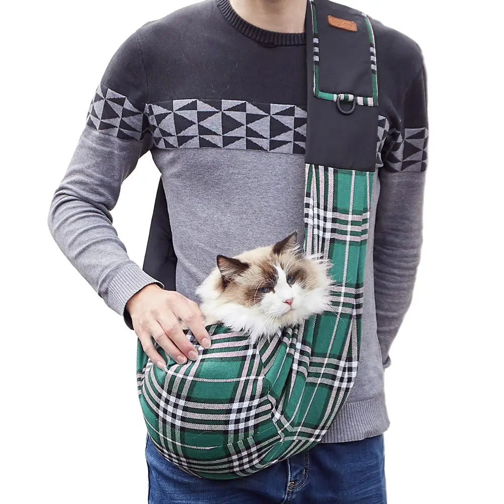 Сумка-переноска для домашних животных и кошек с расширенным плечевым ремнем, сумка для путешествий с щенком, сумка через плечо JS22