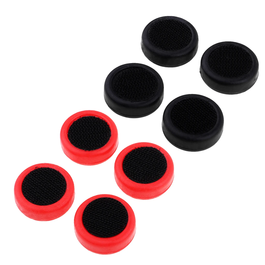 4pcs Round Thumb Slider Block For Skateboard Longboard Sliding Gloves