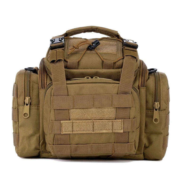 Топ!-сумка для рыболовных снастей для морской/Карповой/летающей рыбалки, водонепроницаемый чехол для хранения, сумка для переноски на плечо sandy