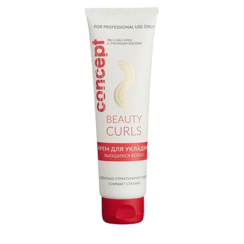 

Cream for hair styling Concept, Beauty Curls, 100 ml