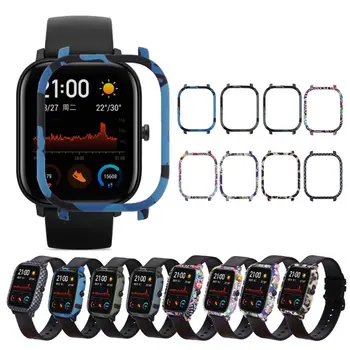 

PC Protective Case Colorful Print Watch Screen Protector for HUami Amazfit GTS
