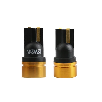 

VGETTING 4PCS Headlights T10 3030 4SMD Width Lamp Decoding Highlight Led Reading Light License Plate Light 12V W5W