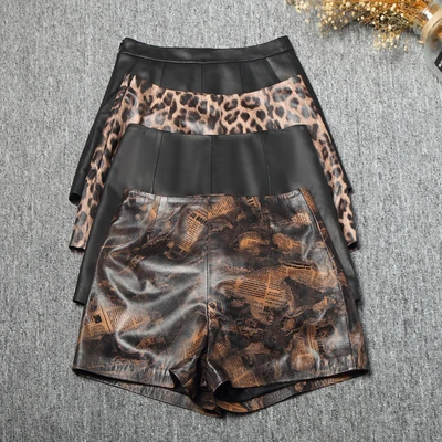 New Fashion Genuine Real Sheep Leather Skirt J15