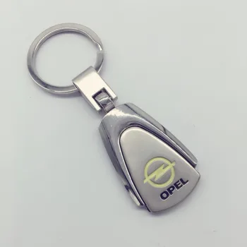 

Car Styling 3D Metal Water Drop Keychain Key Chain Key Rings Chaveiro Llavero for Opel Fashion Auto Pendant Car Accessories