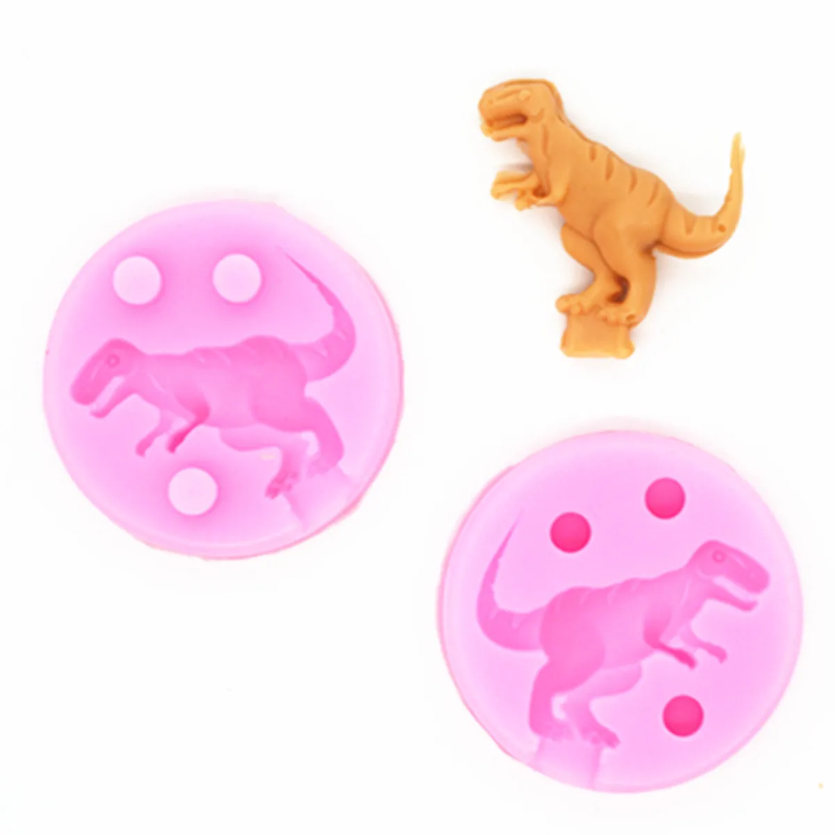 Epoxxy Resin Fondant Molds 3D Tyrannosaurus Dinosaurs Silicone Designer DIY Cake Craft Concrete Soap Mold Back To School Gift