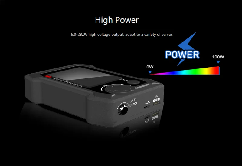 ToolkitRC ST8 8CH 100W 2A Servo специальный измерительный прибор PWM/PPM/SBUS сигнальный Скорость вкладыш Servo анализатор с 4 канальный независимых сигнала