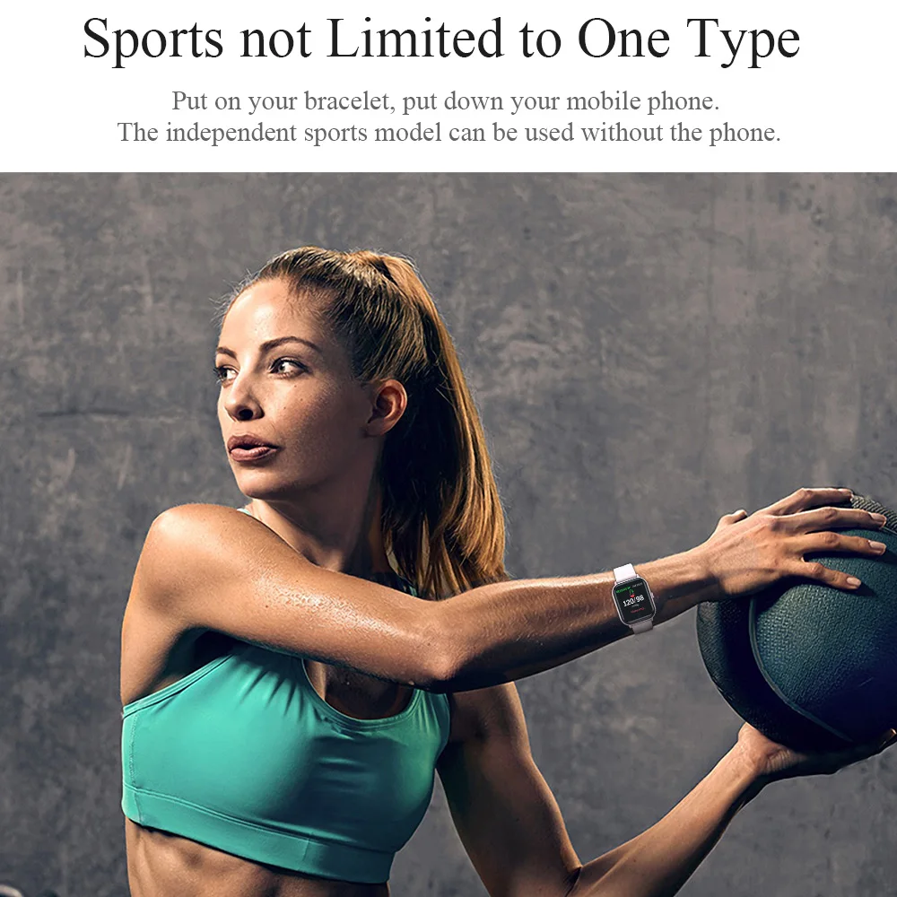 Смарт часы с Bluetooth измерение пульса артериального давления спортивный фитнес