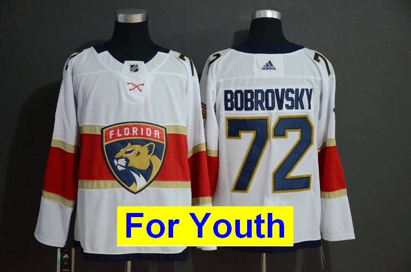Детский Молодежный свитер Florida Aleksander Barkov Sergei Bobrovsky Robo Luongo Aaron Ekblad - Цвет: as photo