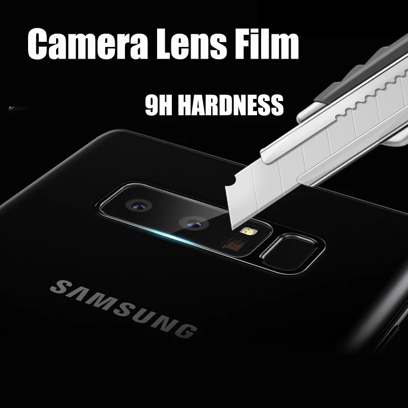 

Back Camera Lens Tempered Glass For Samsung Galaxy Note 8 9 S10 S9 S8 Plus 10e Protective Glass Camera Len Film Screen Protector