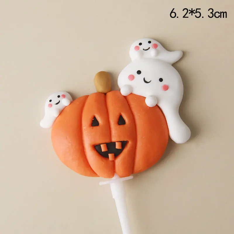 ZALAON Halloween Cupcake Topper – 48 Stück Muffindeko Mit 8 Motiven, Für Kuchen, Desserts & Halloween-Partys