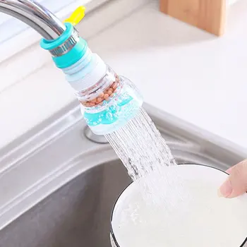 

1PC Splash-Proof Rotary Drainer Maifanitum Filter Shower Water Faucet Rotary Drain Household Kitchen Splash Water Filter