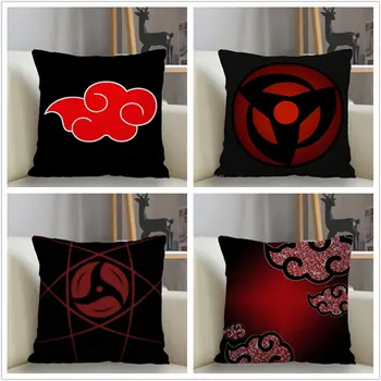 

Musife Custom Naruto Logo Pillowcase Home Decoration 45*45cm Zipper Square Pillowcase Throw Pillow Cover Drop Shipping