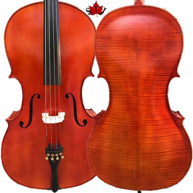 Виолончель Strad style SONG Brand Master 4/4 модель Stradivarius милый Тон #15030 | Спорт и развлечения