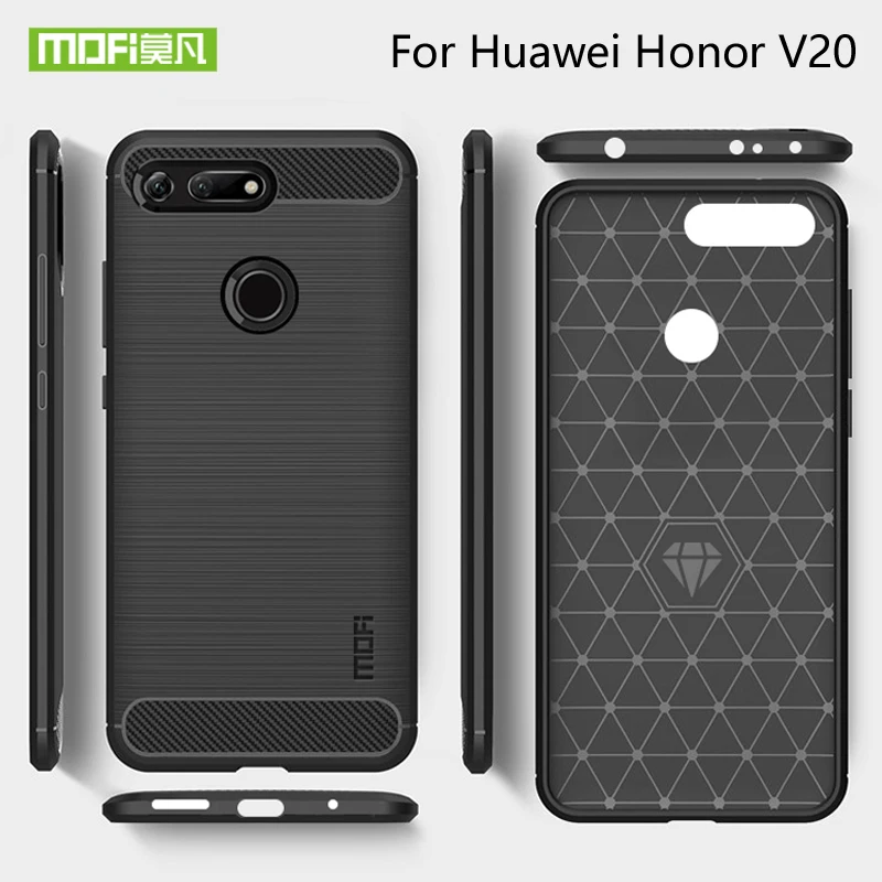 Чехол для телефона Mofi Для huawei Honor V20, силиконовый чехол, противоударный бампер, задняя крышка, чехол для huawei Honor View 20, чехол для телефона