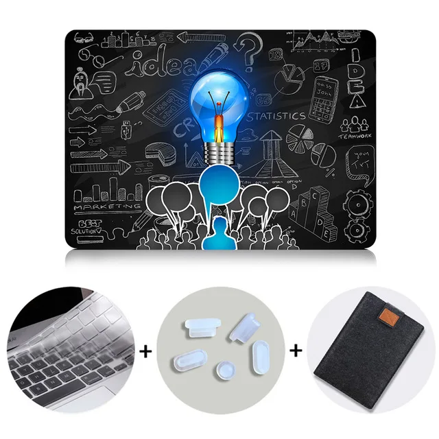 МТТ ноутбука чехол для ноутбука Macbook Air Pro retina 11, 12, 13, 15 и 16 дюймов с сенсорной панелью для macbook pro 13,3 A2159 сумка для ноутбука - Цвет: MB05