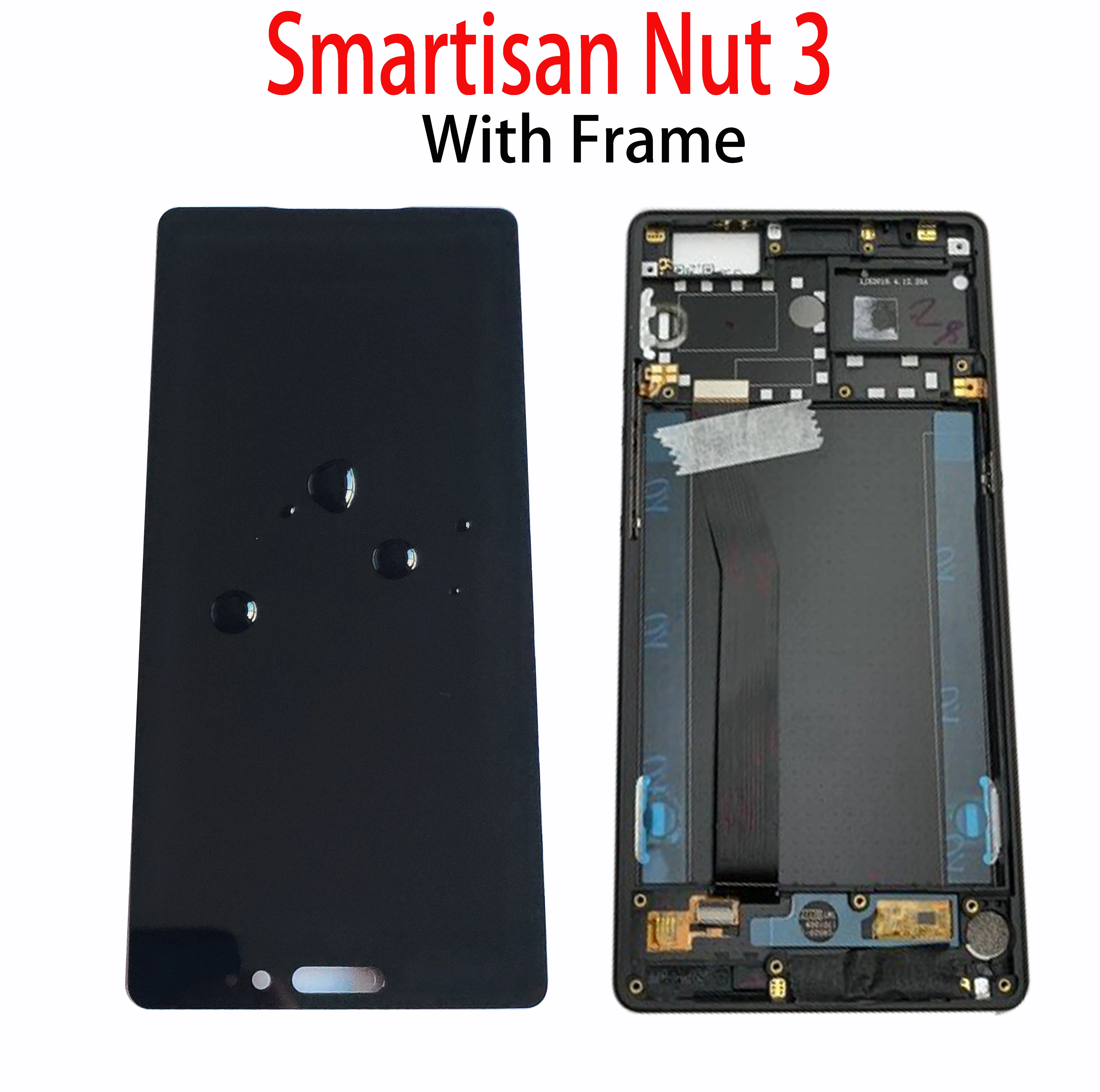 Для Smartisan Nut 3 ЖК-дисплей сенсорный экран дигитайзер с рамкой OC105 дисплей ЖК-Ремонт Замена с инструментами