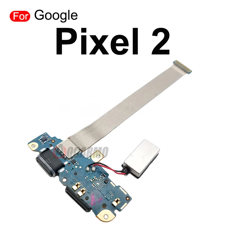 For Google Pixel 2 3 4 4A 2XL 3XL 4XL XL Type-C USB Charging Dock Charge Port Bottom Mic Microphone Flex Cable Replacement Parts