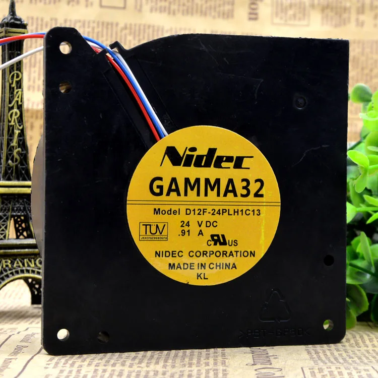 D12F-24PLH1C13 24V DC 0.91A 12032 защиты электродвигателя Вентилятор охлаждения