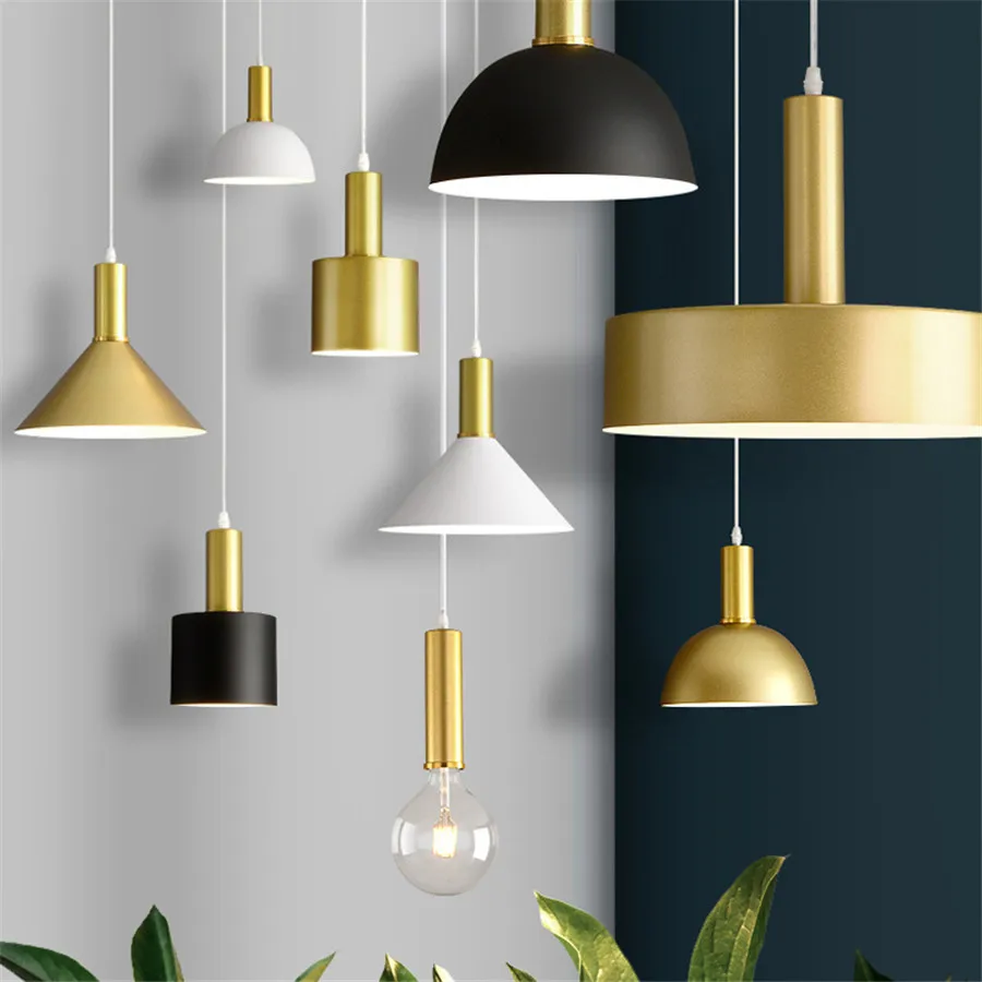 Thrisdar Nordic Loft E27 Pendant Lights Bar Dining Room Cafe Iron Hanging Lamp Bedroom Bedside Kitchen Restaurant Light | Лампы и