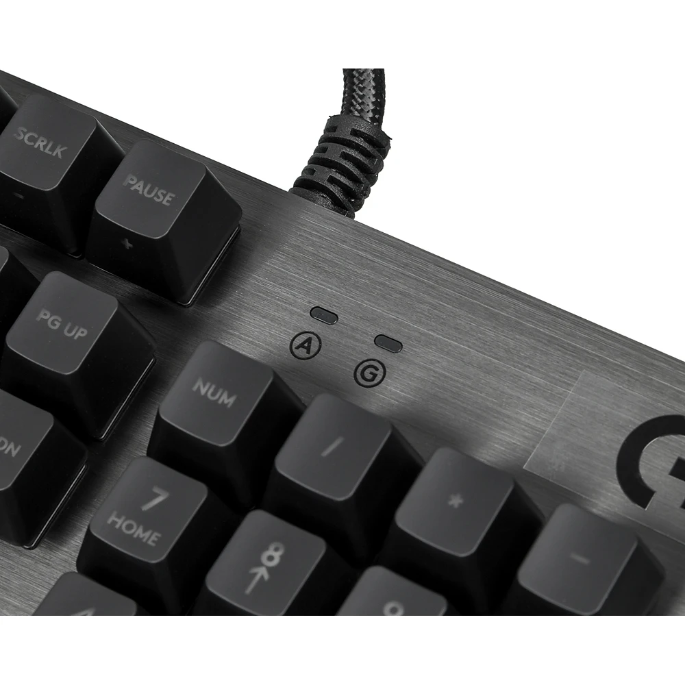 Клавиатура Logitech G513 Carbon Linear Switch механическая черный USB Multimedia LED