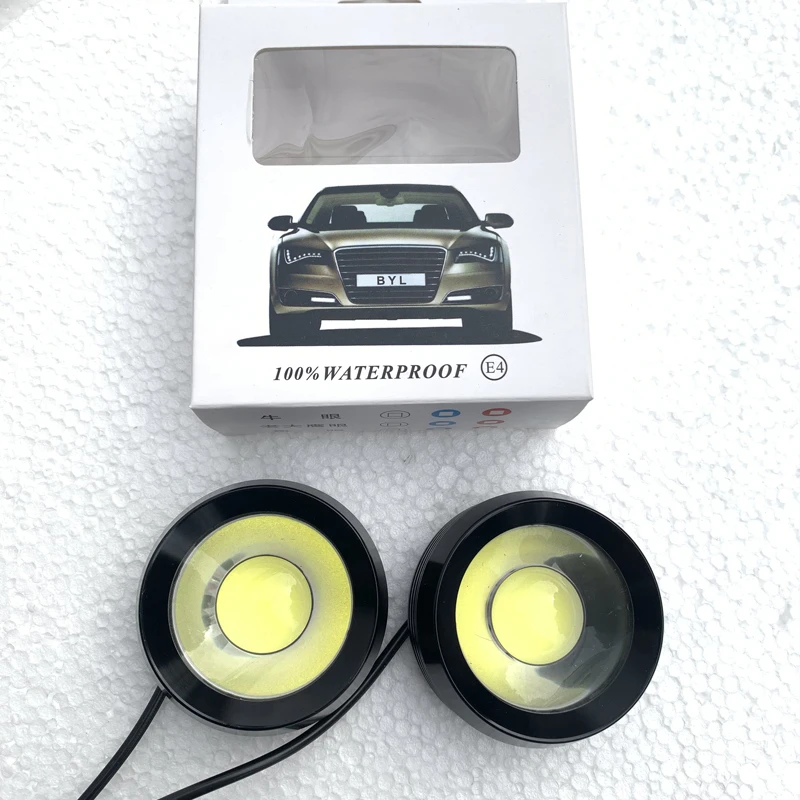 1 пара 12V 18W Высокая Мощность Led DRL светильник Противотуманные фары дневные лампы