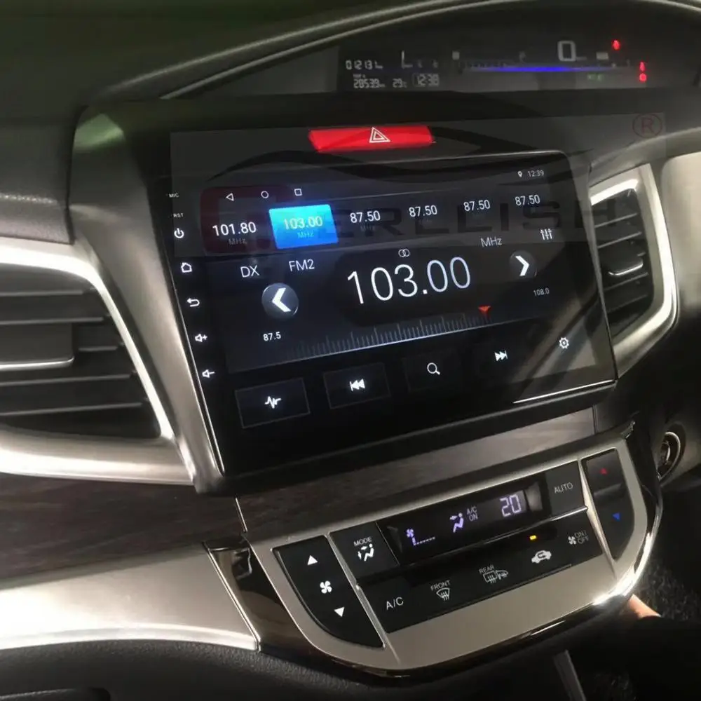 Android 9 дюймов сенсорный экран автомобильный dvd gps навигация мультимедийный плеер для honda jade 2013- правая рука вождения