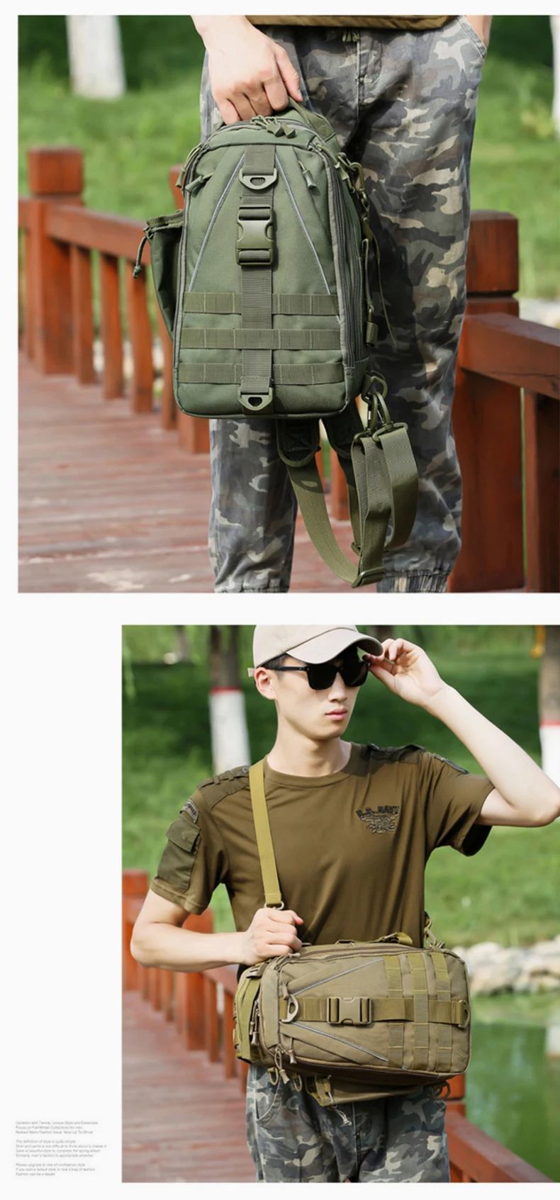 Спортивный мужской Тактический походный рюкзак, нагрудная сумка, военная рыболовная Наплечная Сумка, слинг для альпинизма, кемпинга, Mochila Militar, новинка, XA209D