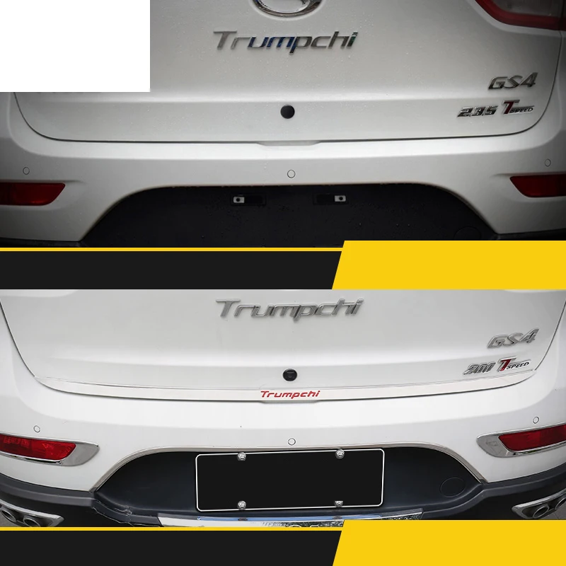 Lsrtw2017 для Trumpchi Gs4 багажник автомобиля багажника планки салонные аксессуары молдинги