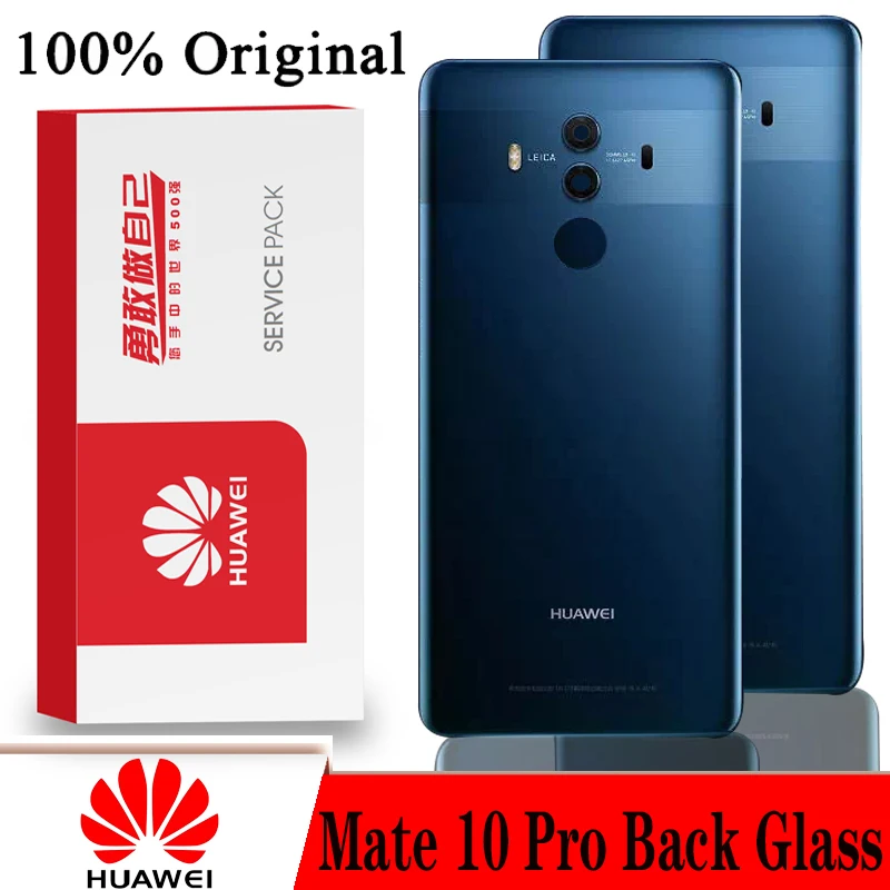Original Back Cover for HUAWEI Mate 10 Pro Tempered Glass Spare Parts