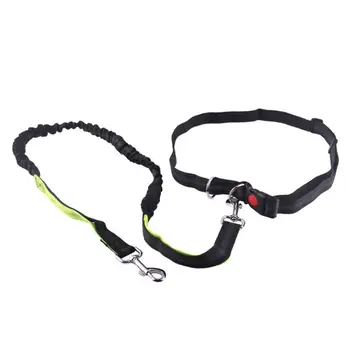 

Adjustable Hands Free Dog Leash Durable for Running Jogging and Training Supplie