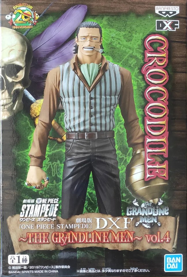One Piece Stampede Movie The Grandline Men Dxf Figure Vol 4 Crocodile Banpresto One Piece Drkingplaza Collectibles