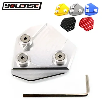 

Motorcycle CNC Kickstand Foot Side Stand Extension Pad Support Plate Enlarge For APRILIA SR MAX 300 2013 2014 2015