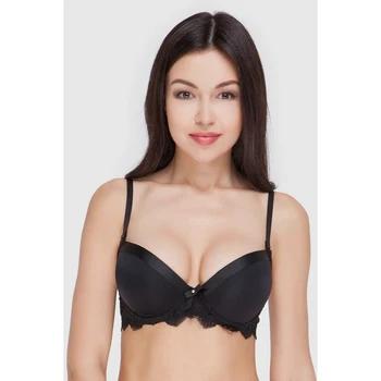 

Women's bra, color black (black), size 75A