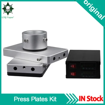 

4x7inch DIY LTQ VAPOR Press Plates Kit For 10-20ton Press Electric Temperature Controller Heating Aluminium Plate