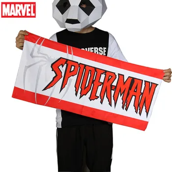 

75x35CM Sport towel face towel Quick Drying outdoors Gym running sports towel Swimming Iron man Spider man Adults 2019